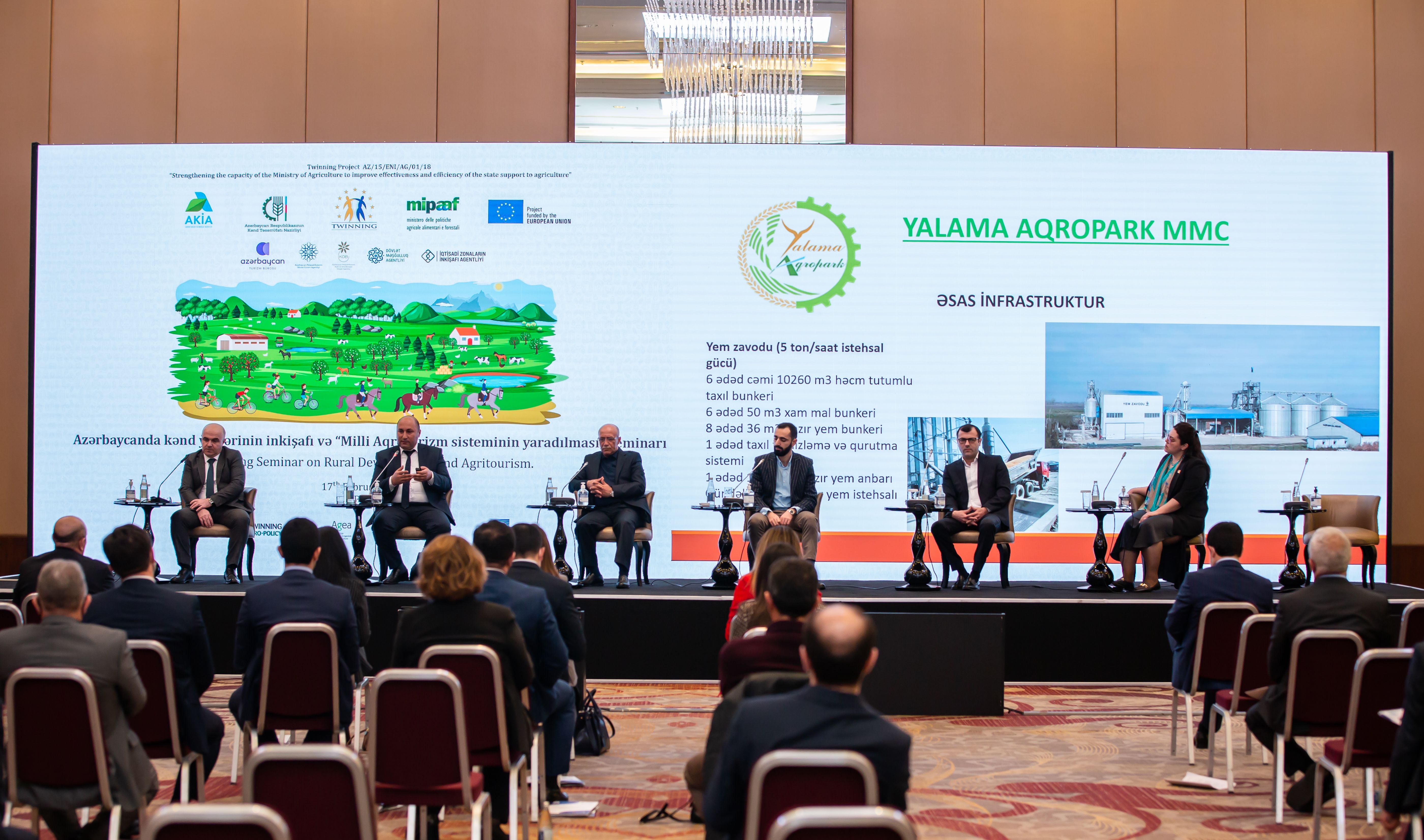 Twinning Seminar on “Introducing a Rural Development framework and setting-up a national Agritourism system in Azerbaijan”, Baku, 17th February 2022. 
